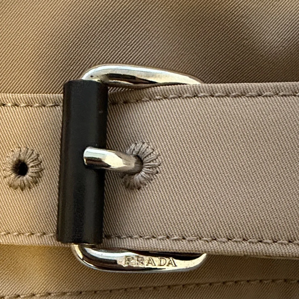 Prada Sport Vintage Tan Skirt with Belt - Picture 3 of 7